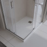 Душевой поддон из литьевого мрамора 120x80 см BELBAGNO TRAY-MR-UNO-AH-120/80-35-W-CR