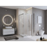 Душевой поддон из литьевого мрамора 80x80 см BELBAGNO TRAY-MR-UNO-A-80-35-W-CR