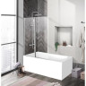 Шторка для ванны 120 см BELBAGNO UNO-V-2-120/150-C-Cr