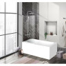 Шторка для ванны 70 см BELBAGNO UNO-V-1-70/150-C-Cr