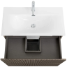 Тумба под раковину BELBAGNO UNO UNO-MINI-800-2C-SO-СO 80 см, подвесная, бежевый матовый UNO-MINI-800-2C-SO-CO