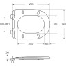 Унитаз-моноблок BELBAGNO TRE-TOR BB673CP-MN-TOR/SC