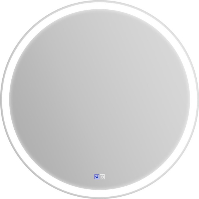 Зеркало 80x80 см BELBAGNO SPC-RNG-800-LED-TCH-PHONE